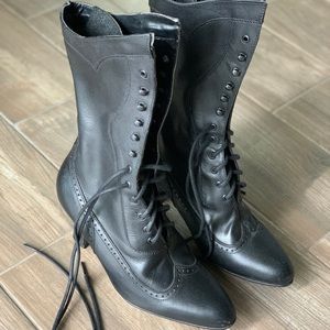 Oak Tree Farms Victorian Boots witch costume